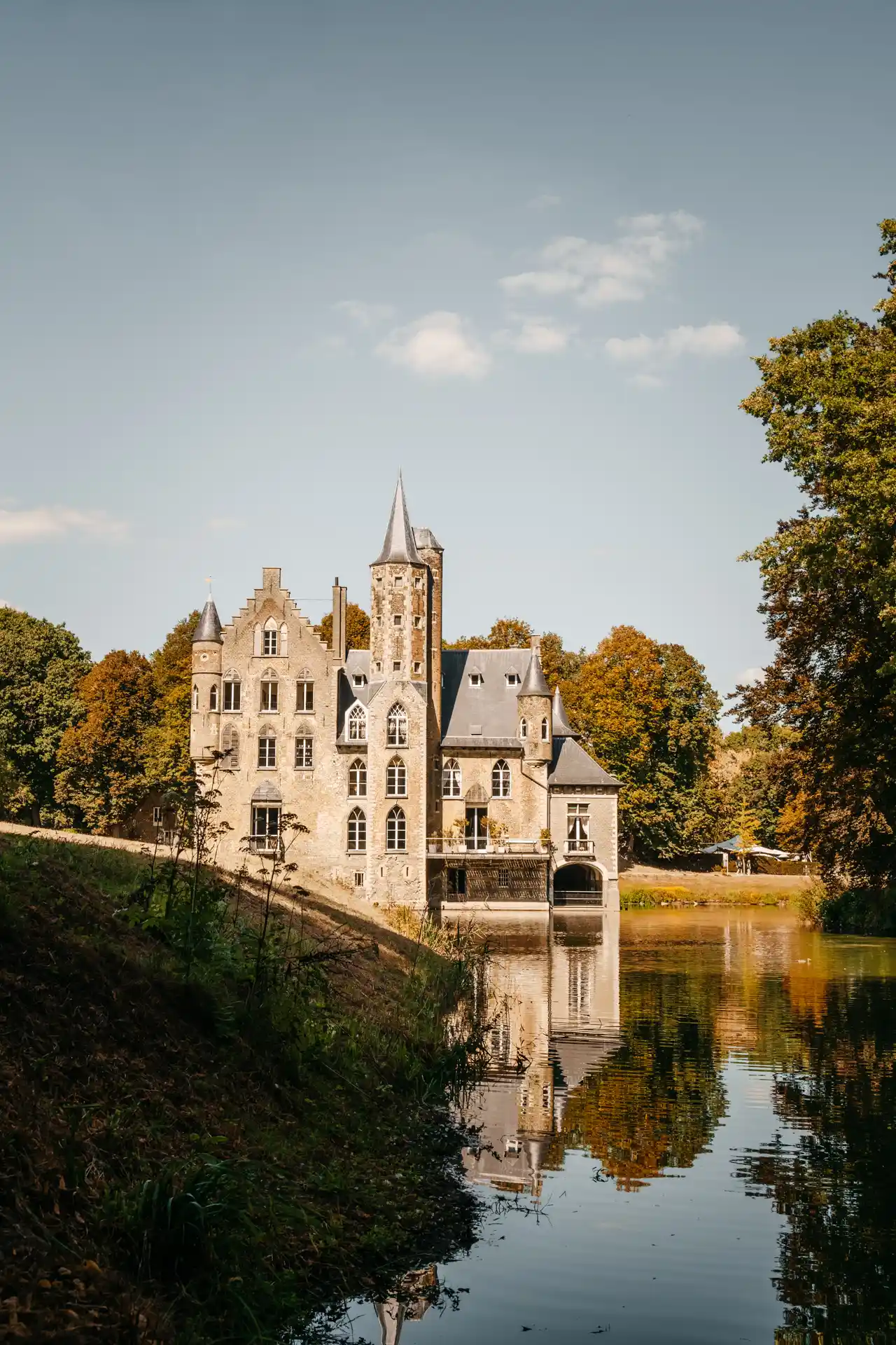 Château de Wissekerke près d'Anvers en Belgique